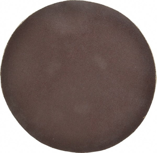Made in USA - 10" Diam, 100 Grit Aluminum Oxide Adhesive PSA Disc - USA Tool & Supply