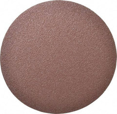 Made in USA - 12" Diam, 24 Grit Aluminum Oxide Adhesive PSA Disc - Very Coarse Grade, X Weighted Cloth Backing, For Low Speed Dual-Action Sanders, Random Orbital Sanders - USA Tool & Supply
