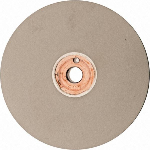 Accu-Finish - 5" Diam, 1/2" Hole Size, 1/2" Overall Thickness, 600 Grit, Tool & Cutter Grinding Wheel - Super Fine Grade, Diamond - USA Tool & Supply