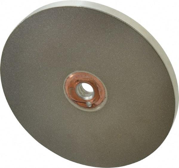 Accu-Finish - 6" Diam, 1/2" Hole Size, 1/2" Overall Thickness, 260 Grit, Tool & Cutter Grinding Wheel - Very Fine Grade, Diamond - USA Tool & Supply