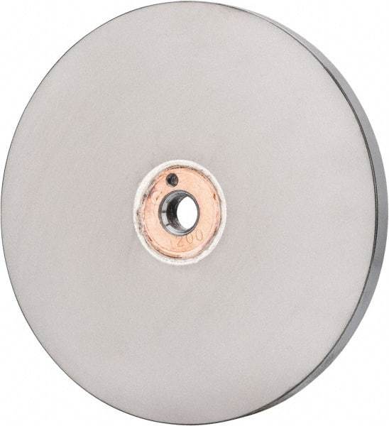 Accu-Finish - 6" Diam, 1/2" Hole Size, 1/2" Overall Thickness, 1,200 Grit, Tool & Cutter Grinding Wheel - Ultra Fine Grade, Diamond - USA Tool & Supply