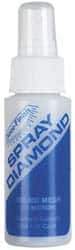 Accu-Finish - 2 oz Diamond Spray Compound - Grade Medium, 100,000 Grit, Clear, Use on Cast Iron & Ceramic - USA Tool & Supply