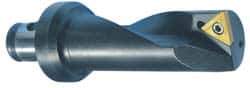 Komet - 0.384" Min Bore Diam, 32mm Shank Diam, ABS-KFK-UJ Indexable Boring Bar - 1.339" Max Bore Depth, TOGX 06T102, TOGX 06T103 Insert, Screw Holding Method - USA Tool & Supply