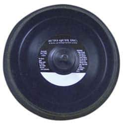 AutoQuip - 6" Diam Adhesive/PSA Disc Backing Pad - Firm Density, 10,000 RPM - USA Tool & Supply