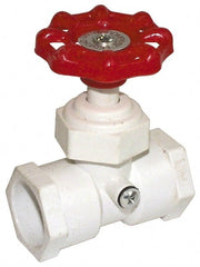 Legend Valve - 3/4" Pipe, 100 psi WOG Rating, PVC Stop & Waste Valve - USA Tool & Supply