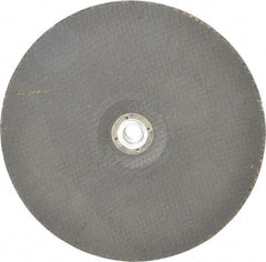 Norton - 9" Wheel Diam, 1/4" Wheel Thickness, Type 27 Depressed Center Wheel - Ceramic, 6,600 Max RPM, Compatible with Angle Grinder - USA Tool & Supply
