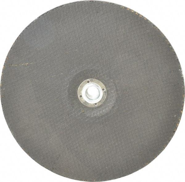Norton - 9" Wheel Diam, 1/4" Wheel Thickness, 7/8" Arbor Hole, Type 27 Depressed Center Wheel - Aluminum Oxide, 6,600 Max RPM, Compatible with Angle Grinder - USA Tool & Supply