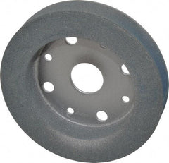 Norton - 6" Diam, 4" Hole Size, 1" Overall Thickness, 120 Grit, Type 2 Tool & Cutter Grinding Wheel - Fine Grade, Silicon Carbide, I Hardness, Vitrified Bond, 3,600 RPM - USA Tool & Supply