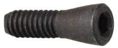 Cutting Tool Technologies - Hex Socket Lock Screw for Indexable Slotting Cutters - #1-72 Thread, For Use with Inserts - USA Tool & Supply