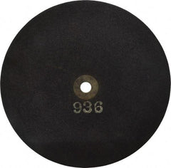 Made in USA - 10" 36 Grit Aluminum Oxide Cutoff Wheel - 3/32" Thick, 5/8" Arbor, 6,500 Max RPM, Use with Stationary Tools - USA Tool & Supply