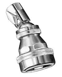 Sloan Valve Co. - 2.5 GPM, 2-1/2 Face Diameter, Shower Head with Shutoff - Chrome Plated, Brass - USA Tool & Supply