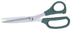 Clauss - 3-1/4" LOC, 8" OAL Stainless Steel Standard Shears - Ambidextrous, Straight Handle, For General Purpose Use - USA Tool & Supply