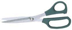 Clauss - 3-1/4" LOC, 8" OAL Stainless Steel Standard Shears - Ambidextrous, Straight Handle, For General Purpose Use - USA Tool & Supply