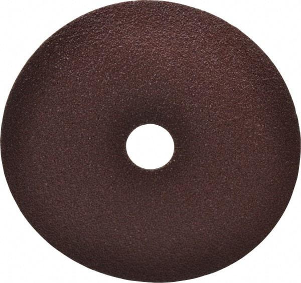Camel Grinding Wheels - 4" Diam 5/8" Hole 60 Grit Fiber Disc - Medium Grade, Aluminum Oxide, 15,300 Max RPM - USA Tool & Supply
