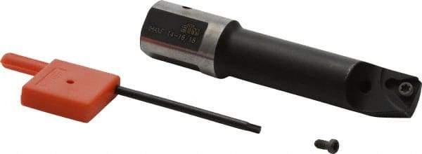 Iscar - 14mm Min Bore Diam, 73.99mm OAL, 16mm Shank Diam, IHAXF Indexable Boring Bar - 50.01mm Max Bore Depth, TPGX 73.. Insert - USA Tool & Supply