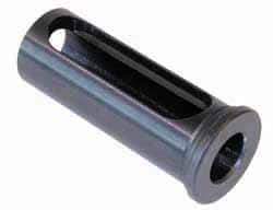 Collis Tool - 3/8" ID, 1" OD, 2-3/4" Length Under Head, Type C Lathe Tool Holder Bushing - 3/16" Head Thickness, 2-3/8" Slot Length - Exact Industrial Supply