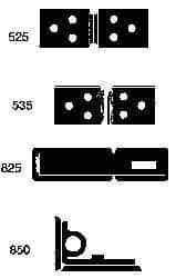 American Lock - 8-1/2" Long x 4-1/2" Wide, Lock Hasp - Hardened Steel - USA Tool & Supply
