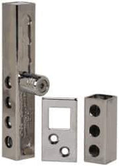American Lock - 2-3/8" Long x 3/4" Wide, Locking Slide Bolt Hasp - Hardened Steel - USA Tool & Supply
