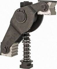 Gibraltar - 3/8" Stud, 2.13" Max Clamping Height, Steel Strap Clamp Assembly - 1-1/2" Strap Thickness, 4.55" Strap Len, 1-1/2" Strap Width - USA Tool & Supply