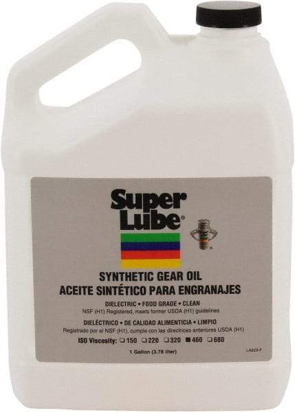 Synco Chemical - 1 Gal Bottle, Synthetic Gear Oil - -45°F to 450°F, ISO 460 - USA Tool & Supply