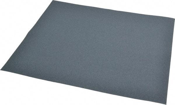 Value Collection - 220 Grit, Silicon Carbide Sanding Sheet - 11" Long x 9" Wide, Very Fine Grade, A Weighted Paper Backing - USA Tool & Supply