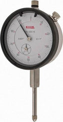 SPI - 0.001" Graduation, 0-100 Dial Reading, Indicator & Base Kit - 4-1/2" Base Length x 1-1/4" Base Width x 1" Base Height, 2-1/4" Dial Diam - USA Tool & Supply