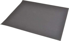 Value Collection - 600 Grit, Silicon Carbide Sanding Sheet - 11" Long x 9" Wide, Super Fine Grade, A Weighted Paper Backing - USA Tool & Supply