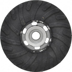 Norton - 5" Diam Locking Nut Disc Backing Pad - Medium Density, 10,000 RPM - USA Tool & Supply