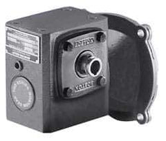 Boston Gear - 1.33 Centerline Distance, 20:1, 1/3 Input Horsepower, 197 Lbs. Max Torque, Speed Reducer - 56C NEMA - USA Tool & Supply