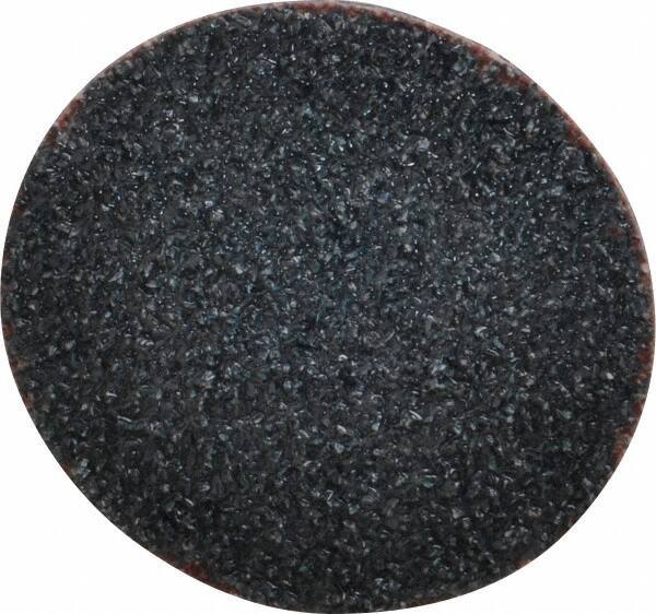 Norton - 1-1/2" Disc Diam, 50 Grit, Zirconia Alumina Quick Change Disc - Type S Attaching System, Coated, Brown, Coarse Grade, R821 Series - USA Tool & Supply