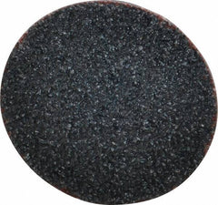Norton - 1-1/2" Disc Diam, 50 Grit, Zirconia Alumina Quick Change Disc - Type S Attaching System, Coated, Brown, Coarse Grade, R821 Series - USA Tool & Supply