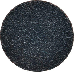 Norton - 1-1/2" Disc Diam, 80 Grit, Zirconia Alumina Quick Change Disc - Type S Attaching System, Coated, Brown, Medium Grade, R821 Series - USA Tool & Supply