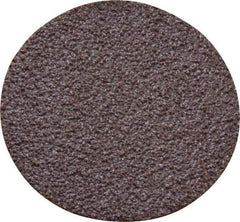 Norton - 1-1/2" Disc Diam, 60 Grit, Aluminum Oxide Quick Change Disc - Type S Attaching System, Coated, Brown, Medium Grade, R228 Series - USA Tool & Supply