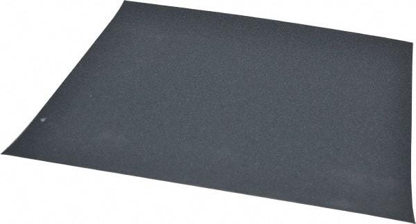 Norton - 180 Grit, Silicon Carbide Sanding Sheet - 11" Long x 9" Wide, Very Fine Grade, C Weighted Paper Backing - USA Tool & Supply