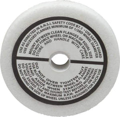 Grier Abrasives - 46 Grit Aluminum Oxide Type 1 Internal Grinding Wheel - 2-1/2" Diam x 3/8" Hole x 3/8" Thick, 12,987 Max RPM, Coarse Grade, J Hardness, Vitrified Bond - USA Tool & Supply