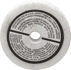 Grier Abrasives - 60 Grit Aluminum Oxide Type 1 Internal Grinding Wheel - 2-1/2" Diam x 3/8" Hole x 3/8" Thick, 12,987 Max RPM, Medium Grade, K Hardness, Vitrified Bond - USA Tool & Supply