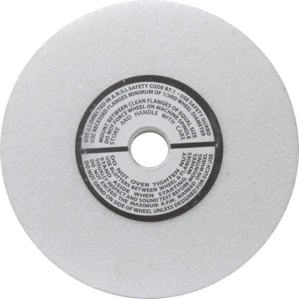 Grier Abrasives - 60 Grit Aluminum Oxide Type 1 Internal Grinding Wheel - 4" Diam x 1/2" Hole x 1/2" Thick, 8,100 Max RPM, Medium Grade, K Hardness, Vitrified Bond - USA Tool & Supply