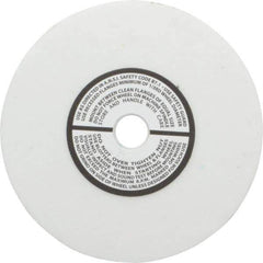 Grier Abrasives - 80 Grit Aluminum Oxide Type 1 Internal Grinding Wheel - 4" Diam x 1/2" Hole x 1/2" Thick, 8,100 Max RPM, Medium Grade, K Hardness, Vitrified Bond - USA Tool & Supply