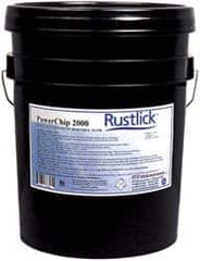 Rustlick - Rustlick PowerChip 2000, 5 Gal Pail Cutting & Grinding Fluid - Synthetic, For Machining, Sawing - USA Tool & Supply