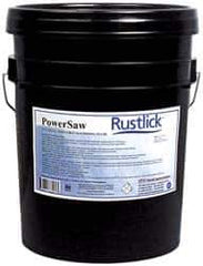 Rustlick - Rustlick PowerSaw, 5 Gal Pail Sawing Fluid - Synthetic, For Band Sawing, Circular Sawing, Grinding - USA Tool & Supply