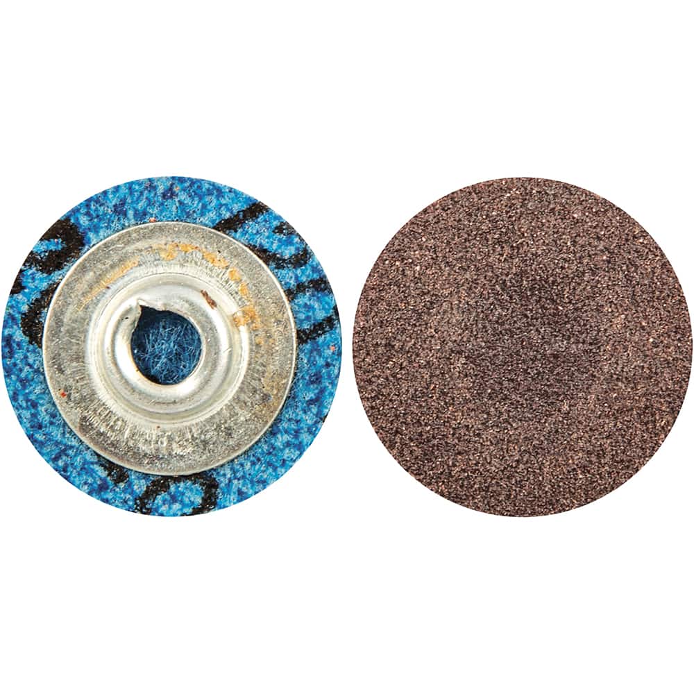 Norton - 1" 120 Grit Aluminum Oxide Quick Change Disc - USA Tool & Supply