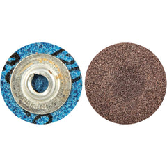 Norton - 1" 120 Grit Aluminum Oxide Quick Change Disc - USA Tool & Supply