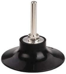 Norton - 3" Diam Quick-Change Type S Disc Backing Pad - 1/4" Shank Diam, Medium Density, 20,000 RPM, Speed-Lok TS Compatible - USA Tool & Supply