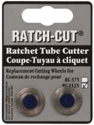 Anglo American - Cutter Replacement Cutting Wheel - Use with Ratch-Cut Ratcheting Tube Cutter - USA Tool & Supply