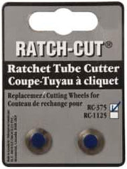 Anglo American - Cutter Replacement Cutting Wheel - Use with Ratch-Cut Ratcheting Tube Cutter - USA Tool & Supply