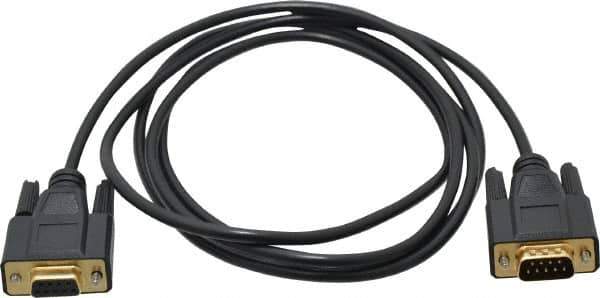 Tripp-Lite - 6' Long, DB9/DB9 Computer Cable - Black, Male x Female - USA Tool & Supply