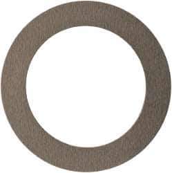 Made in USA - 0.2mm Thick, 14mm Inside x 20mm OD, Round Shim - 1/2" Screw, Uncoated 302/304 Stainless Steel - USA Tool & Supply