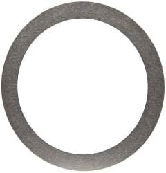 Made in USA - 0.2mm Thick, 40mm Inside x 50mm OD, Round Shim - Uncoated 302/304 Stainless Steel - USA Tool & Supply