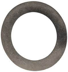 Made in USA - 0.3mm Thick, 12mm Inside x 18mm OD, Round Shim - 7/16" Screw, Uncoated 302/304 Stainless Steel - USA Tool & Supply