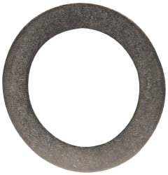Made in USA - 0.51mm Thick, 12mm Inside x 18mm OD, Round Shim - 7/16" Screw, Uncoated 302/304 Stainless Steel - USA Tool & Supply
